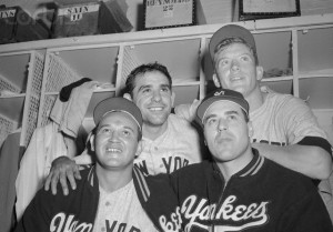 ... ,Ed Walsh, Carl Hubbell, Cy Young, and Dazzy Vance. (August 14, 1954