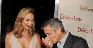 George Clooney Showed Girlfriend Stacy Keibler Lov...