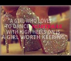 ... dance Norteñas with high heels on, is a girl worth keeping ♥ More