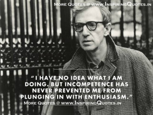 Woody Allen Inspirational Quotes | Woody Allen Motivational Thoughts ...