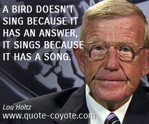 Related Pictures funny quote lou holtz funny work quote on this team ...