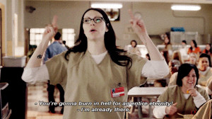 GIF Guide: Orange Really Is The New Black
