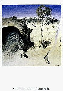 Arthur Boyd - Artist in a Cave