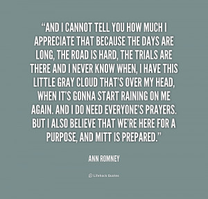 How Much I Appreciate You Quotes