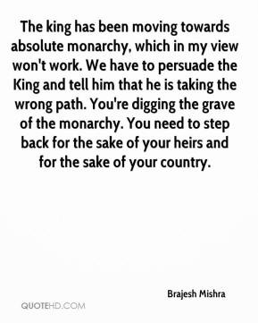 Absolute monarchy Quotes