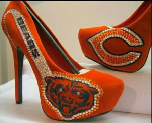 Chicago Bears Shoes...Not a sports fan, but these are fabulous