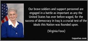 Our brave soldiers and support personnel are engaged in a battle as ...