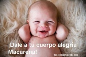 Bebe bailandoi la Macarena Imagenes para Facebook