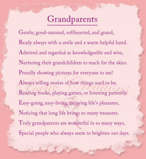 Grandparents Poem