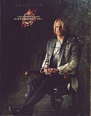 Great Hunger Games Photo With Woody Harrelson AutographHunger Games 3 ...