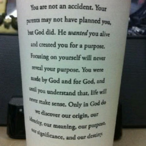 Dr Rick Warren - purpose driven life