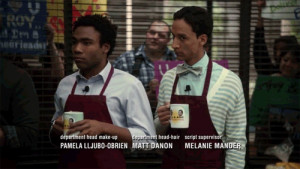 ... wake up at 6am everyday if Troy and Abed really had a morning show