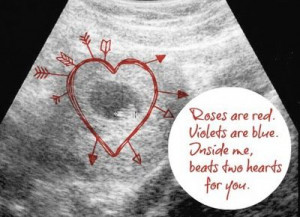 cute Valentine's day gift for dad-to-be or pregnancy announcement.