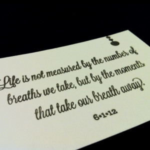 Sayings for wedding favor tags. Very sweet.