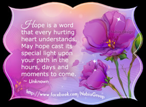 Hurting Heart Understands.May Hope Cast Its Special Light Upon Your ...