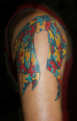 ... tattoos for autism, for dads, moms, teachers, for autism awareness