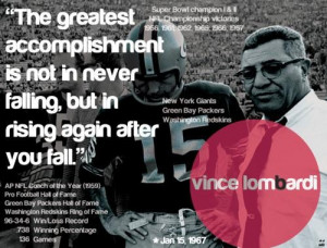 Vince lombardi quotes and sayings winner inspiring great