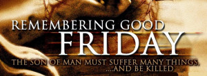 happy good friday facebook cover with quote happy good friday
