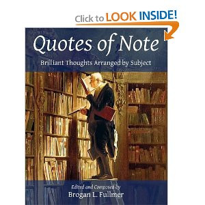 list of awesome books about quotes quotes of note brilliant thoughts ...