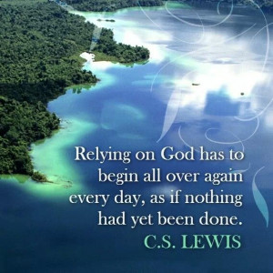 Relying on God