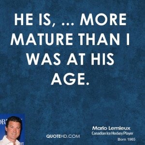 Mario Lemieux Quotes