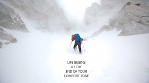 Life Snow Climb Hike Comfort Zone wallpaper background