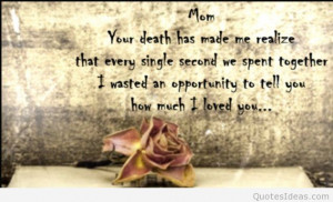 Sad-quote-to-express-grief-of-losing-a-mother-to-death