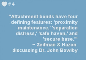 attachment theory