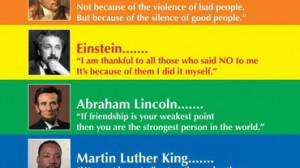 Seven Quotes from Famous people