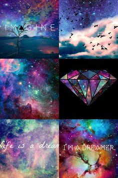 Galaxy tumblr collage More