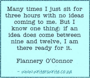 quotable flannery o connor writers write