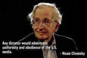 Chomsky Quotes: Media's Obedience