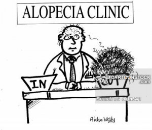medical-alopecia_areata-hair_loss-hair_losses-balding-in_tray-akln341l ...