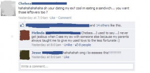 ... my ex? reel eating an sandwich, .. you want E ,d those leftovers has 7