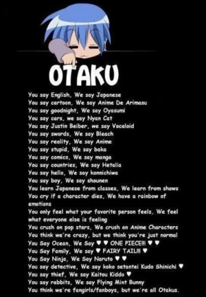 funny anime quotes otaku