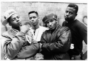From left to right: TR, Moe Love, Kool Keith & Ced Gee