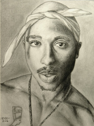 tupac drawing Images