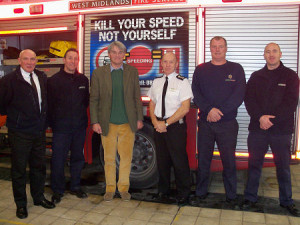 Andrew visits Sutton Coldfield’s emergency services and the postal ...