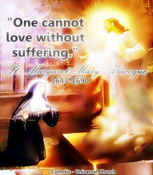 One cannot love without suffering.