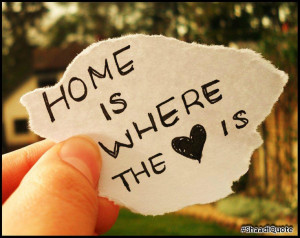 Home Sweet Home...