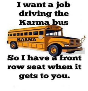 Can't wait for that bus to run u over!!!