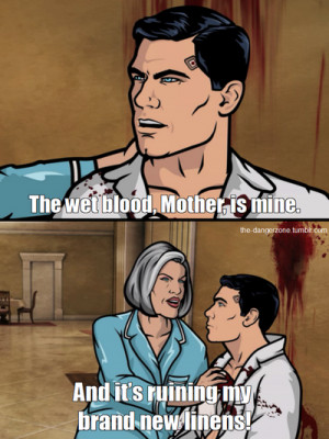Tagged Archer FX Dial M for Mother Sterling Archer Malory Archer