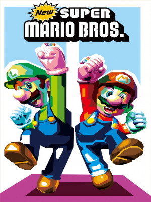 Mario And Luigi Cake Side View