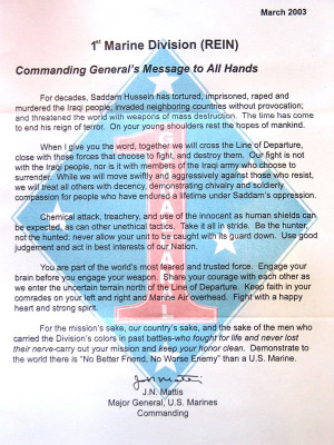 ... 19 Unforgettable Quotes From Retiring General James 'Mad Dog' Mattis