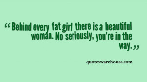 fat girl quotes