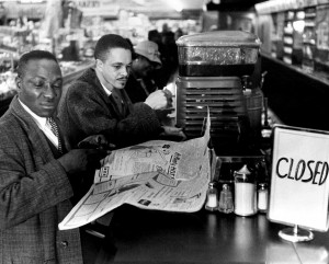 Sit-in at the Nashville Woolworths lunch counter, February 19, 1960