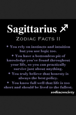 Sagittarius...this is soo me, soo true!
