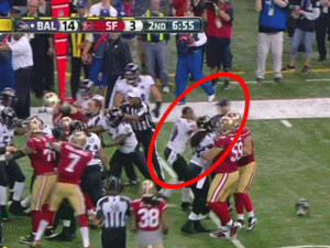 ... For Shoving A Referee Rips The 49ers, Calls Them 'Fake Tough Guys