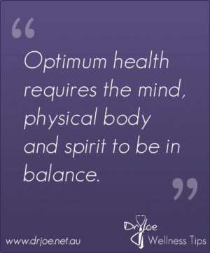 ... stress will be reduced dramatically! Mind, body and spirit in balance