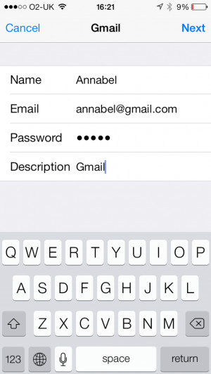 to put Gmail on an iPhone 5: get your Google email, contacts, calendar ...